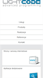 Mobile Screenshot of lightcode.eu
